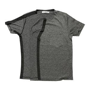 JRK912 - SNAP ON SHORT SLEEVE T-SHIRT