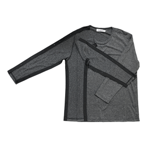 JRK932S- SNAP ON LONG SLEEVE T-SHIRT