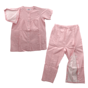 JRK966T-2 SHORT SLEEVE LONG PANTS SUIT (WOMEN)